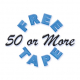 50 or More Free Tape